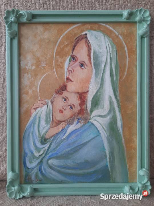 Matka Boża z Dzieciątkiem36x28Hieronim Lange Poznań