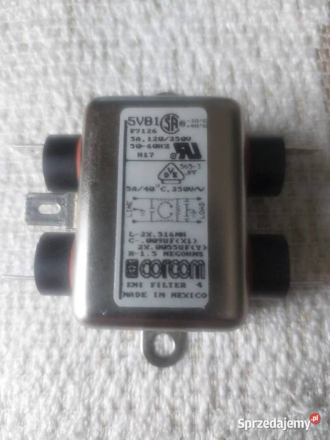 CORCOM 5VB1 FILTR PRZECIWZAKŁUCENIOWY sprzedam