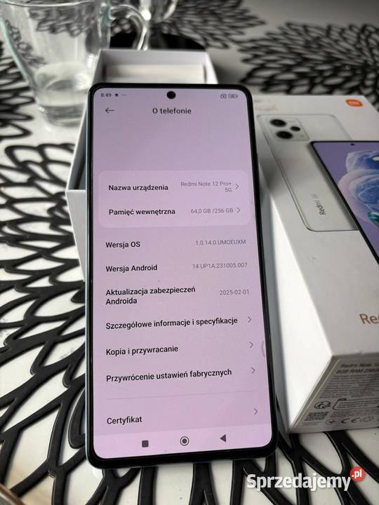 Xiaomi Redmi Note 12 pro 5G aparat 200MP Przedecz sprzedam