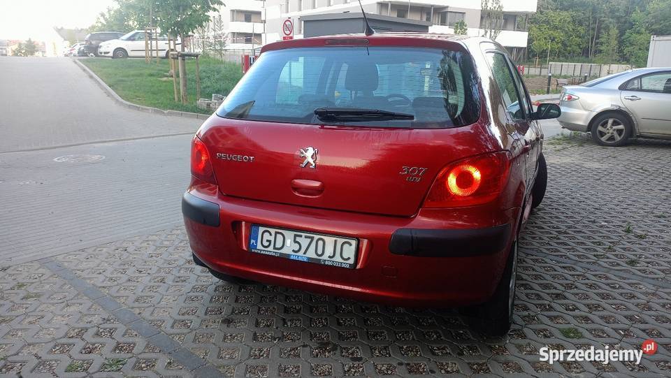 Peugeot 307 16 HDi 2007 klimatyzacja Gdańsk