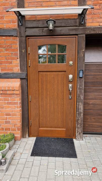 DRZWI DREWNIANE WEJŚCIOWE PRODUCENTA BEZPŁATNA Drzwi zewnętrzne Reda