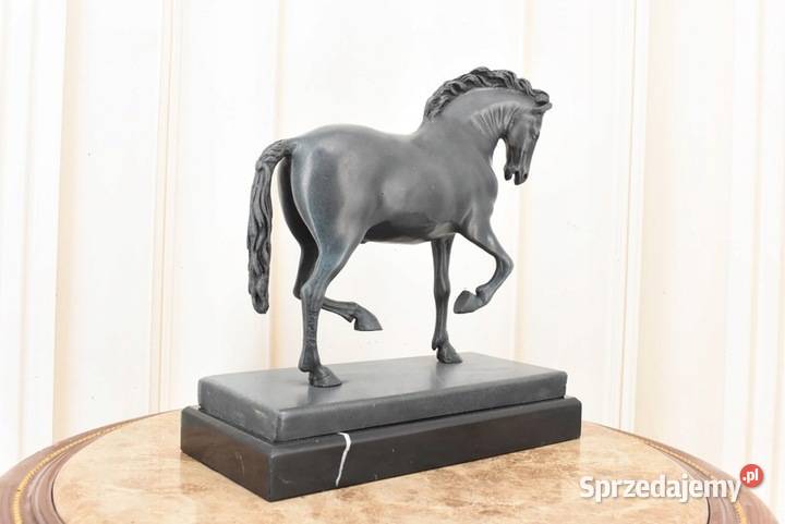 wg A BARYE Piękny Koń Arabski Figura Rzeźba z