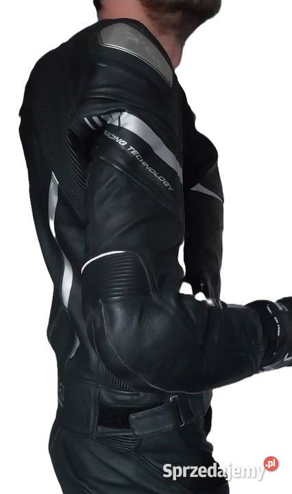dwuczesciowy kombinezon motocyklowy z garbem FLM Zielona Góra sprzedam