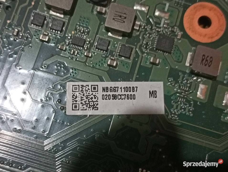 Płyta główna laptop Acer Aspire DAZAAMB16E0 revE Imielin sprzedam
