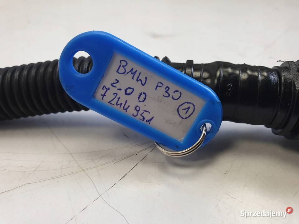 BMW F30 20 D PRZEWÓD ODPOWIETRZAJĄCY wąż 7244951 lubelskie Rudka