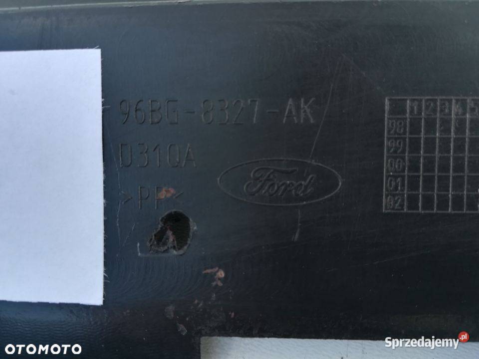 OSŁONA CHŁODNICY GÓRNA FORD MONDEO MK2 osobowe Nowy Tomyśl sprzedam