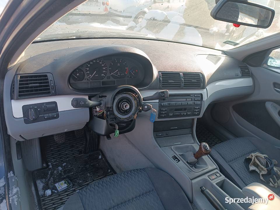 BMW E46 M43 kombi podgniły na graty aluminiowe felgi