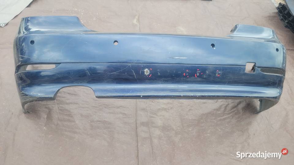 BMW 5 E60 SEDAN ZDERZAK TYLNY TYŁ 51127033707 Ruda Śląska