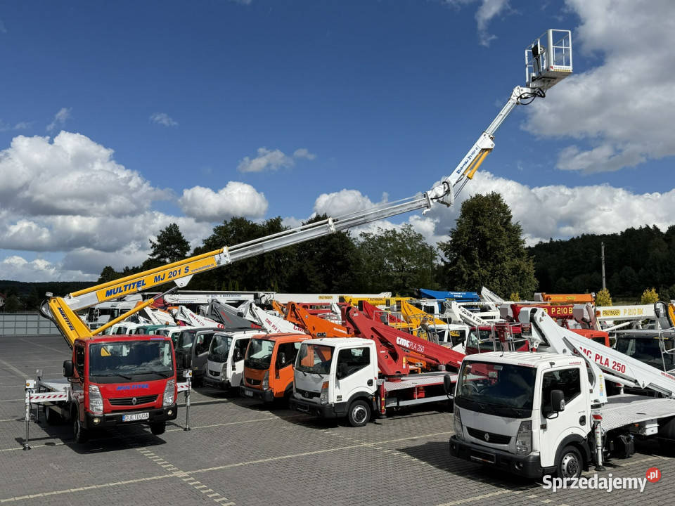 Renault Maxity Zwyżka Podnośnik Koszowy Multitel Widełki