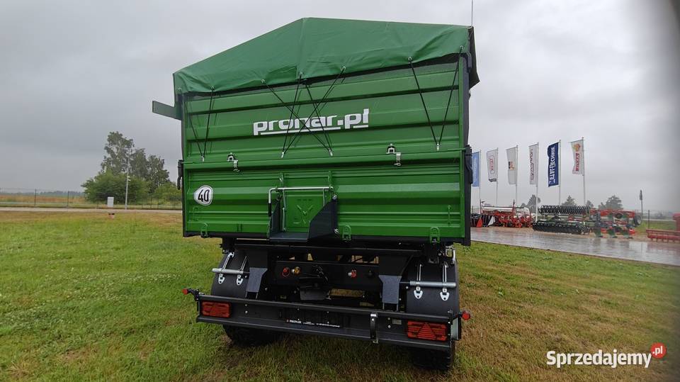 Przyczepa rolnicza PRONAR 12 ton paletowa PT612 Przyczepy rolnicze Rząśno