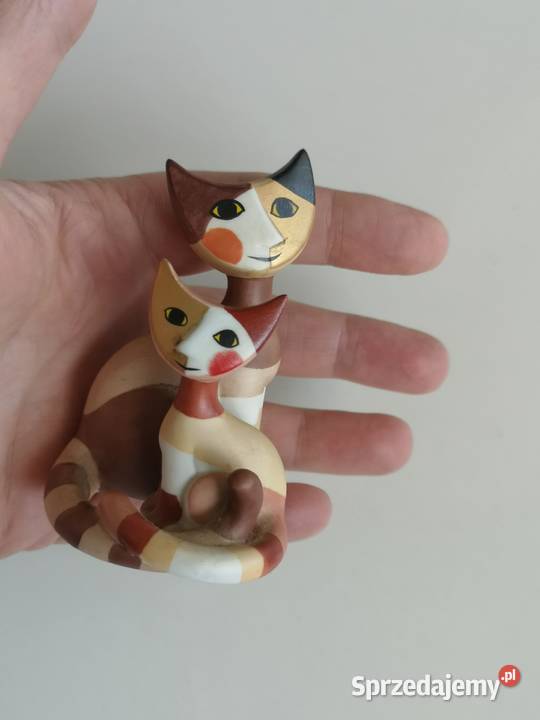 Figurka porcelanowa koty Goebel Porcelana i szkło Toruń