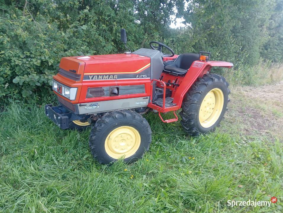 Yanmar 4x4 wspomnienie kierownicy asystent Rolnictwo podkarpackie Jasienica Rosielna