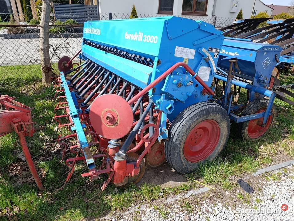 Siewnik zbożowy hassia lemken talerzowy Amazone Rawica Stara sprzedam