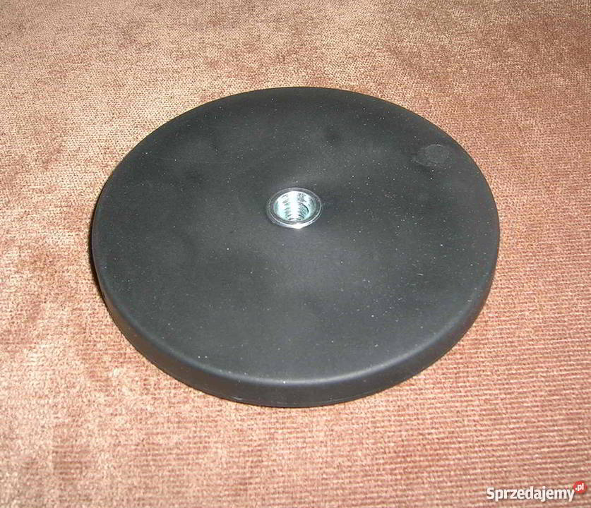 magnes neodymowy stały obudz gumą śred66mm 180N sprzedam