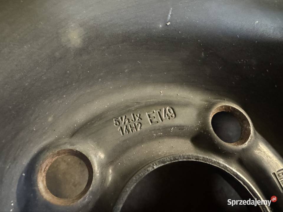Felgi stalowe Opel 4x100 ET49 55J 565mm OC stalowe Chrzanów
