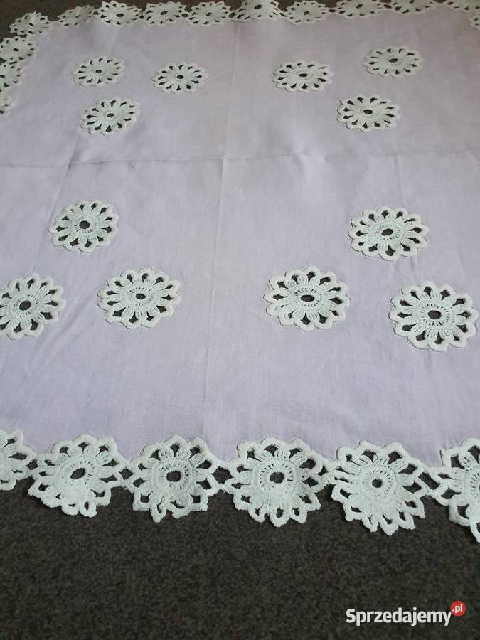 obrus motywy szydełkowe rękodzieło Zabrze