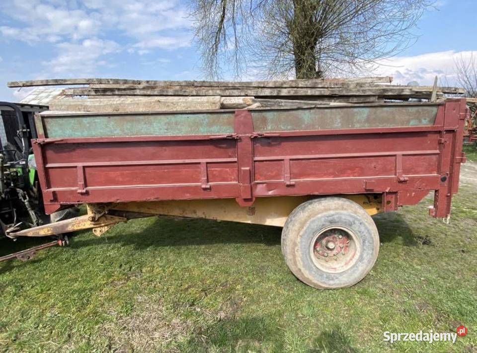 Przyczepa rolnicza 6t Gościewicz