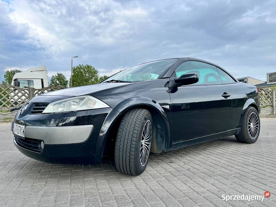 renault megane 20 benzyna cabrio OSOBY PRYWATNEJ Megane Motoryzacja Jankowo Dolne sprzedam