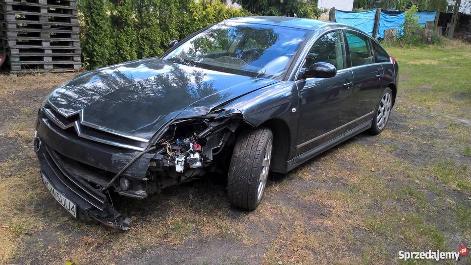 Citroen C6 w silnika światła do jazdy dziennej mazowieckie Płochocin