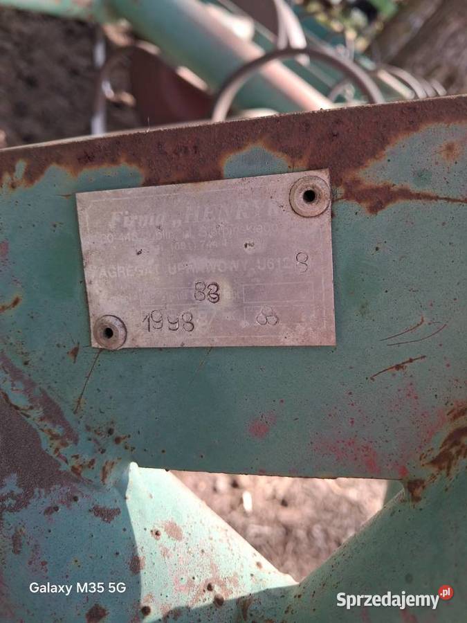 Agregat uprawowy 36m Burzenin sprzedam