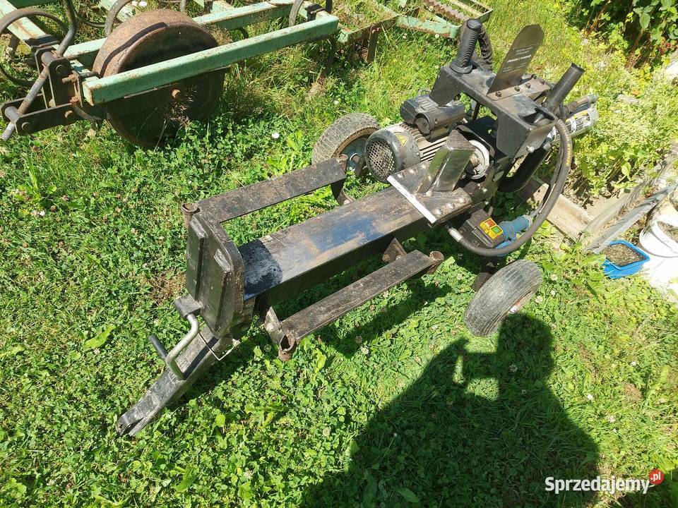 Łuparka do drewna 12t hydrauliczna 230v Pozostałe Blizne sprzedam