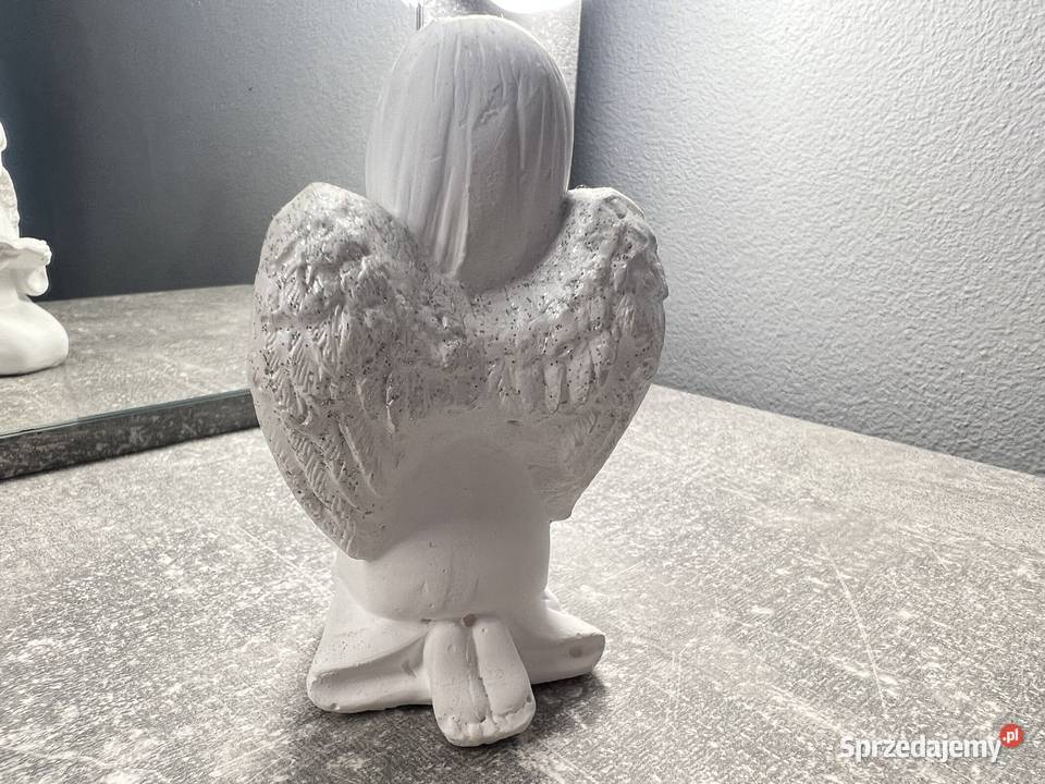 Anioł biały aniołek figurka biała Jasło