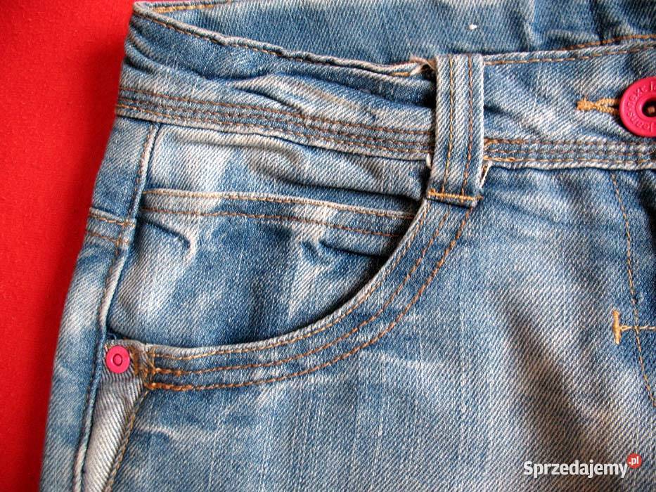 Szorty spodenki Jeans 36 S biodra 92 NEXT Do kolan Moda i Styl Siedlce