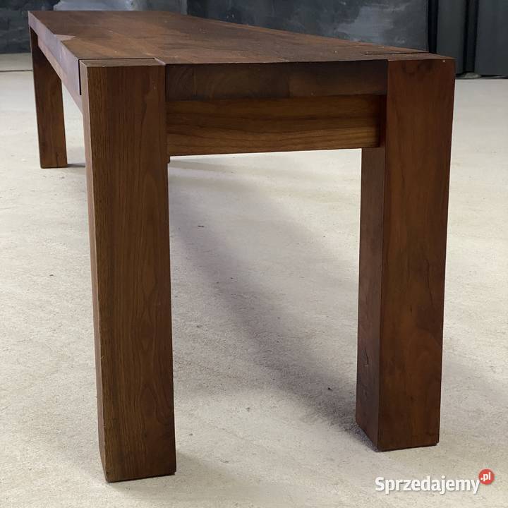 Masywna ławaławka z litego drewna 215 loft Budno