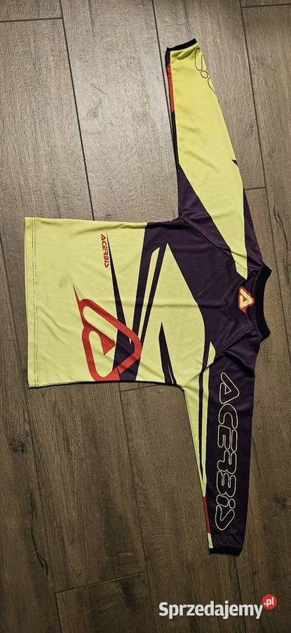 Strój cross dziecka ACERBIS neon HiViz Miechów