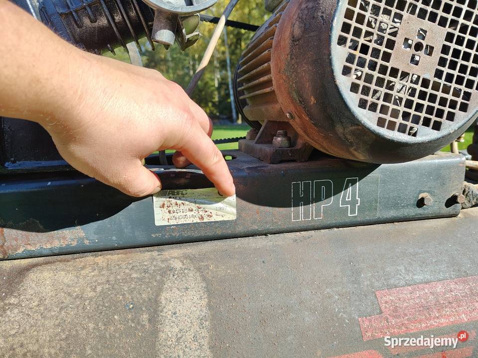 Kompresor ABAC 150 L 575 L min 3 KW 3 tłoki 400v Dom i Ogród świętokrzyskie Lekomin sprzedam
