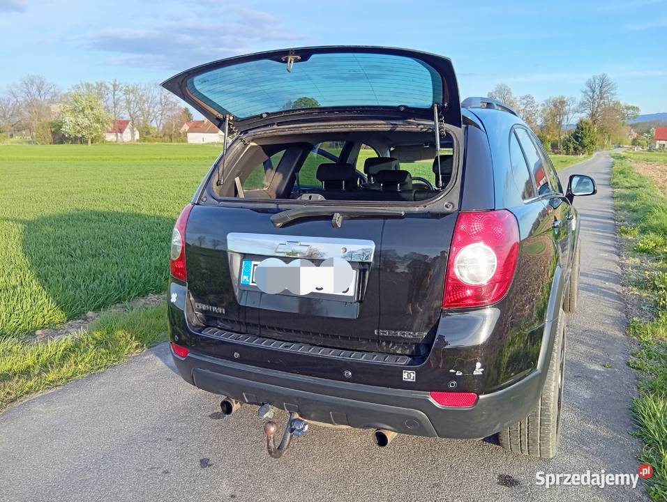 Chevrolet captiva 24 benzyna z gazem LPG nieuszkodzony Mietków