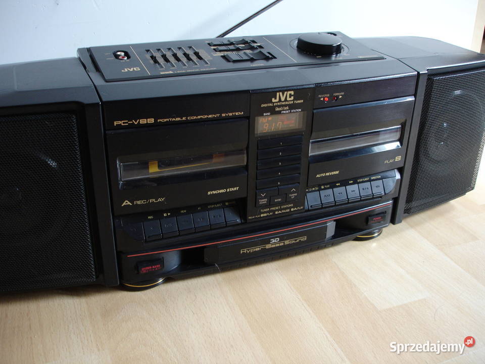 Radiomagnetofon JVC PCV88 lubuskie Zielona Góra