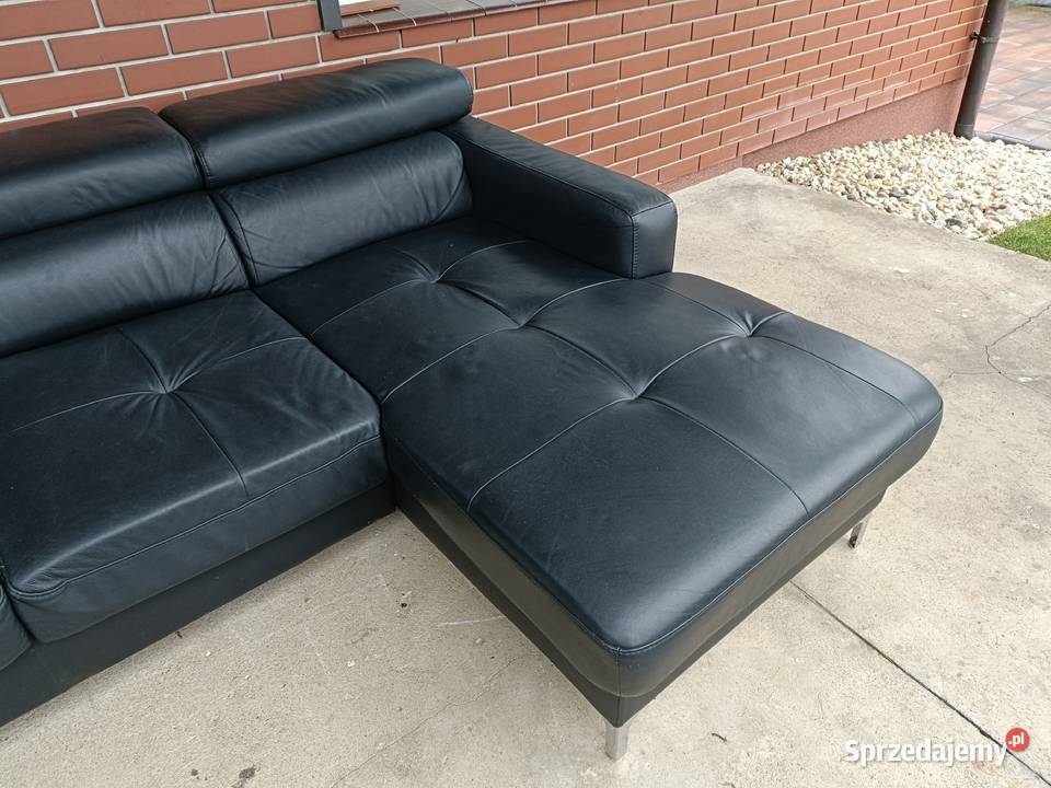 Sprzedam narożnik ze skóry Dom i Ogród Konin