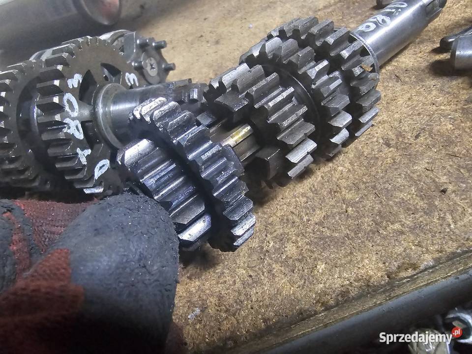 Yamaha DT 80 lc2 skrzynia biegów tryby zębatki Części i akcesoria motocyklowe Jelenia Góra