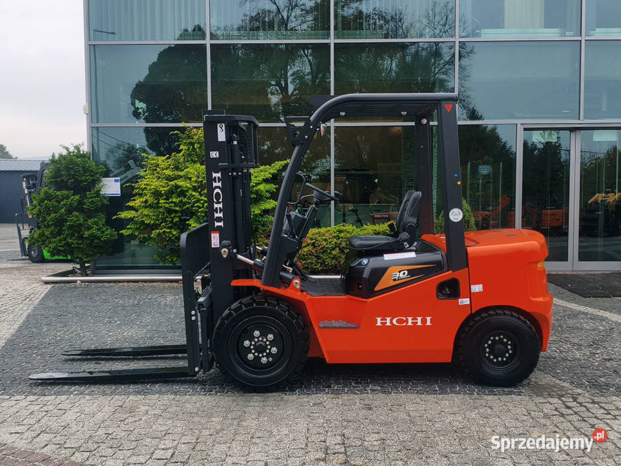 Wózek widłowy Hchi CPCD30 3 t duplex 3 m diesel małopolskie Kęty