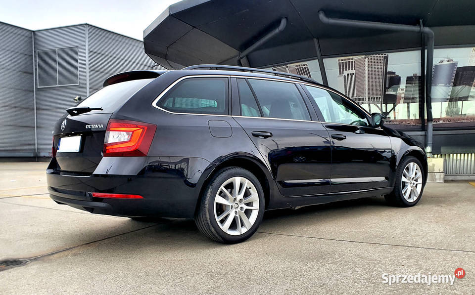 SKODA OCTAVIA III KOMBI STYLE 2018 18 Benzyna elektryczne szyby łódzkie Łódź