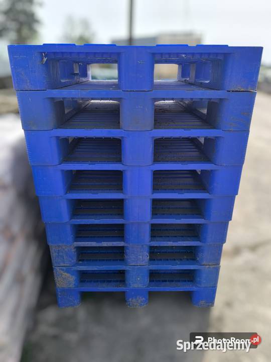 Paleta plastikowa CR3 niebieska Głogówko