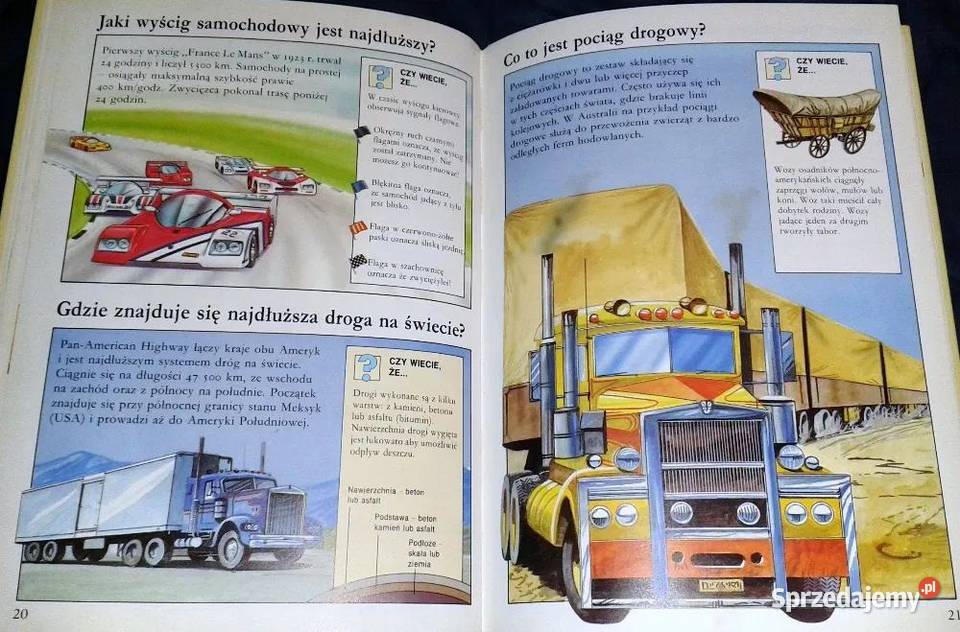 Koła skrzydła i żagle Świat bez tajemnic Jackie sprzedam