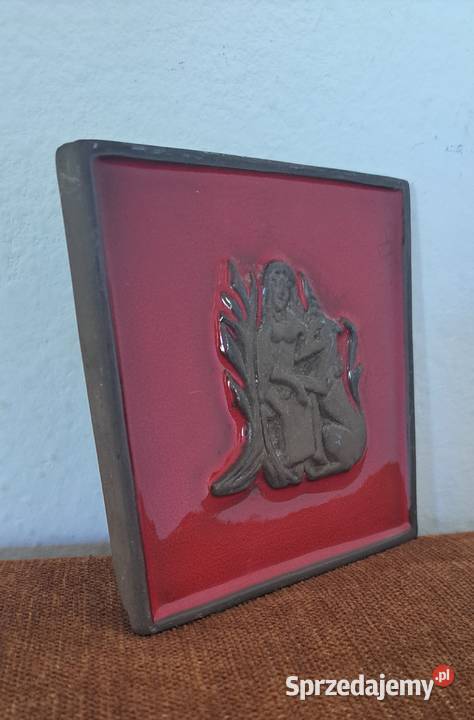 płytka gliniana ceramika z zawieszką Warszawa sprzedam