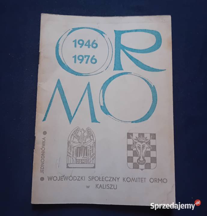 Folder wydany z okazji 30lecia ORMO w Kaliszu Koźminek