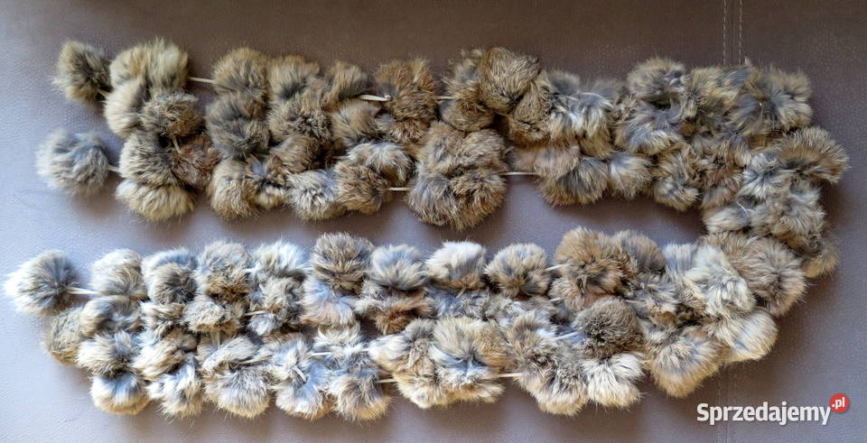 Ciepła etola z futra naturalnego wielkopolskie Komorniki