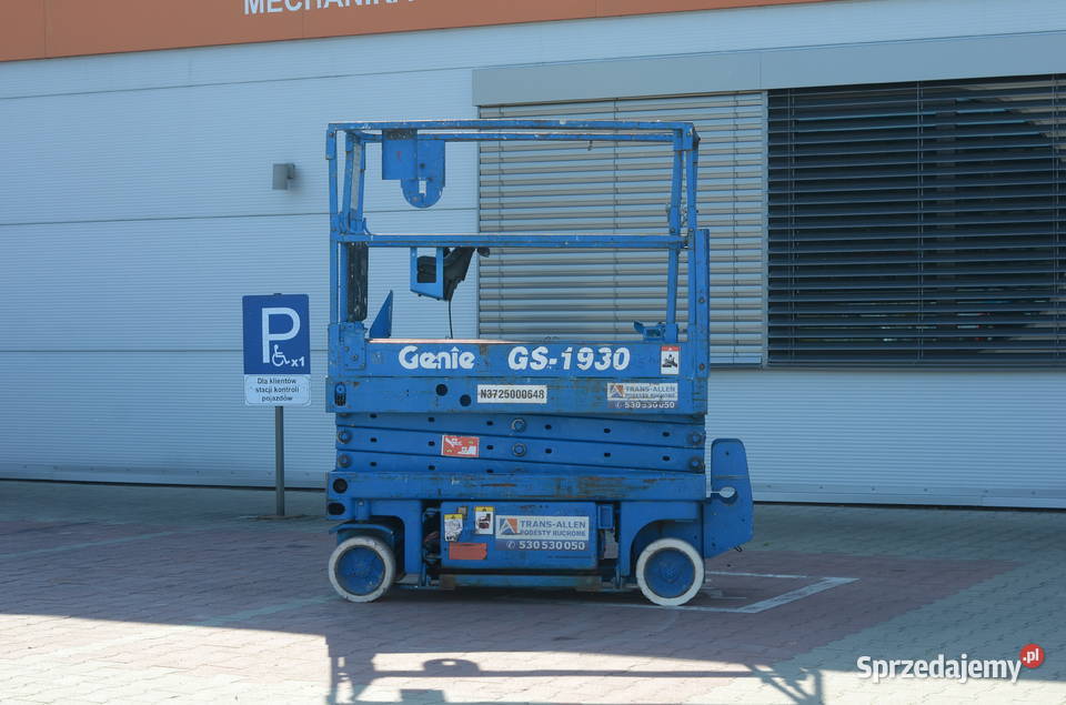 Podnośnik nożycowy GENIE GS 1930 217 podkarpackie Jasło