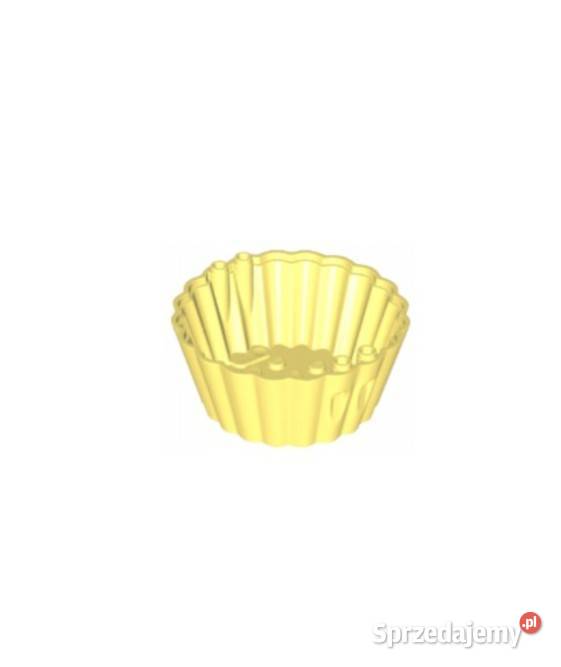 Lego element Muffin pojemnik Cup 8 x 8 x 3 żółty Kraków