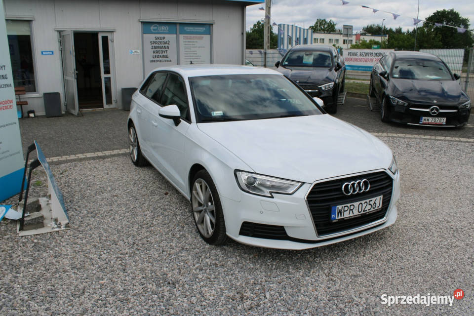 Audi A3 Sportback Grzane fotele automat Stronic podgrzewane fotele A3 mazowieckie Warszawa