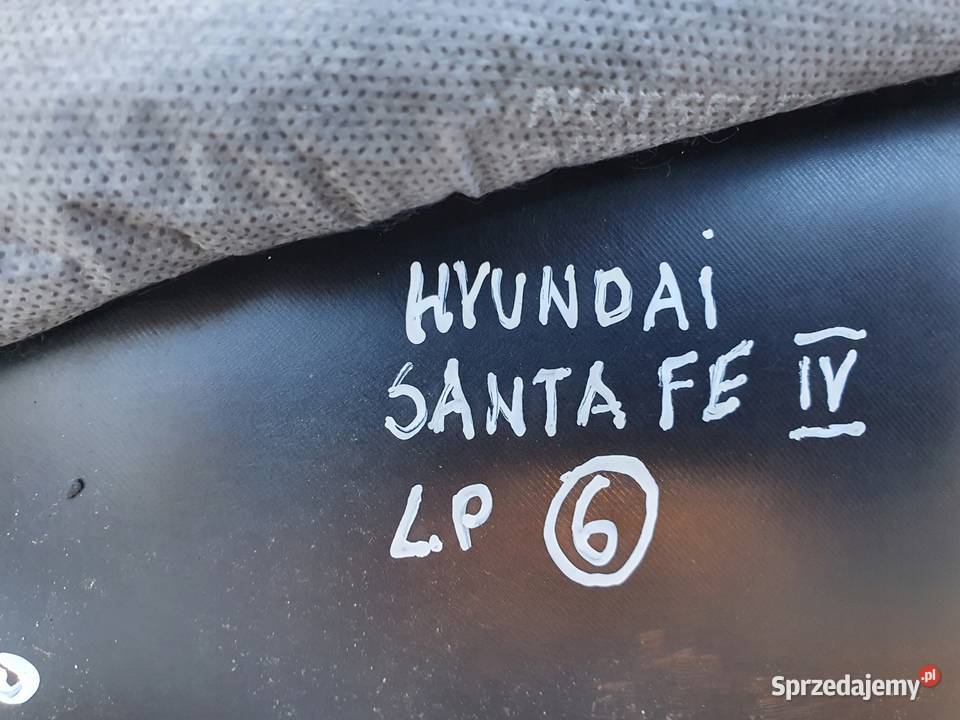 Hyundai Santa Fe IV TAPICERKA PRZEDNICH DRZWI Rudka sprzedam