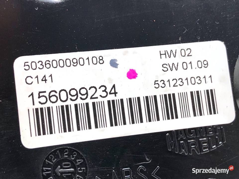 PANEL STEROWANIA NAWIEWU ALFA GIULIETTA osobowe