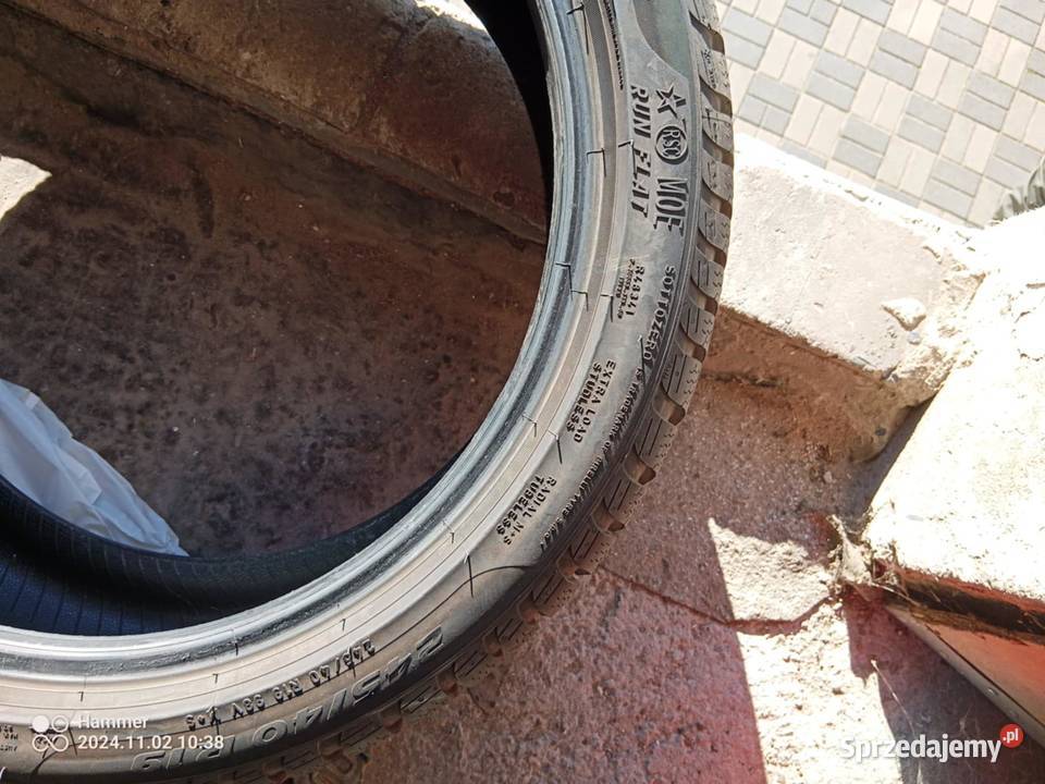Zimowe R19 run flat Pirelli 24540 27535 Działdowo