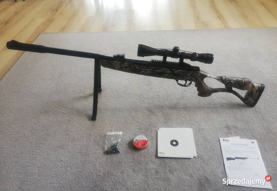 mocna wiatrówka karabinek HATSAN 45MM CAMO Nowy Sącz