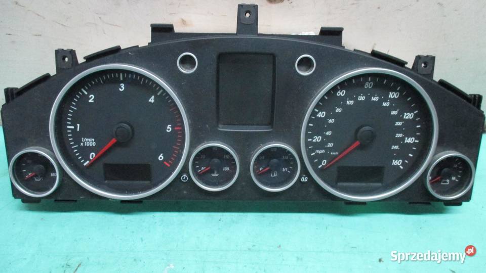 VW TOUAREG I 25 TDI 05r licznik zegary ANGLIK