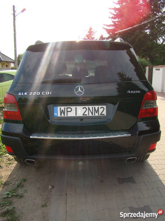 MERCEDES GLK 220 CDI 4motion 2009 r pakiet aluminiowe felgi GLK-Klasa Nowa Wola